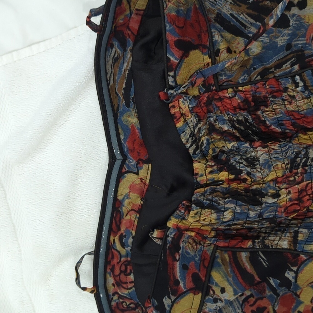 MM Couture by Miss Me Flower Mini Dress w/ spaghetti Straps, EUC! - Picture 8 of 9